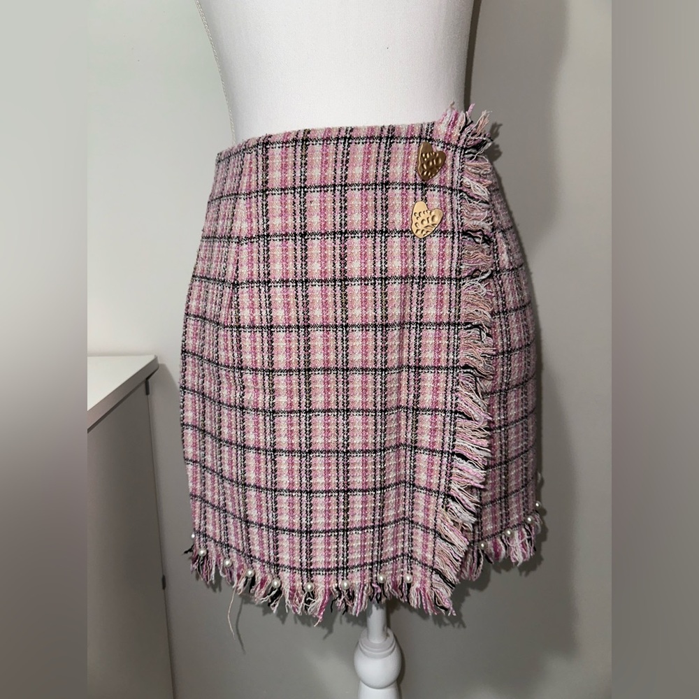 Pink skirt
